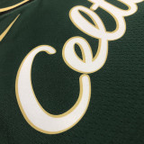 2023 Celtics TATUM #0 Green City Edition NBA Jerseys