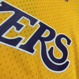 2008/09 Lakers BRYANT #24 Yellow Retro  NBA Jerseys 热压