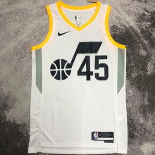 2023 Jazz MITCHELL #45 White  NBA Jerseys