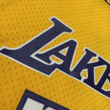 2008/09 Lakers BRYANT #24 Yellow Retro  NBA Jerseys 热压