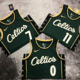 2023 Celtics IRVING #11 Green City Edition NBA Jerseys