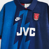 BERGKAMP #10  1995/96 ARS Away Blue Retro Jersey (有背号下英文) ★★