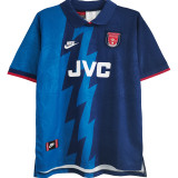 BERGKAMP #10  1995/96 ARS Away Blue Retro Jersey (有背号下英文) ★★