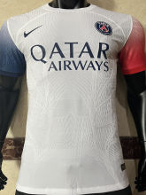 2023/24 PSG Away White Player Version Soccer Jersey