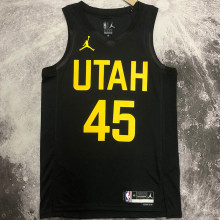 2023 Jazz MITCHELL #45 Black  NBA Jerseys