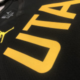 2023 Jazz CLARKSON #00 Black  NBA Jerseys