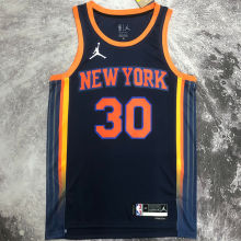 2023 NY Knicks RANODLE #30 Black  NBA Jerseys