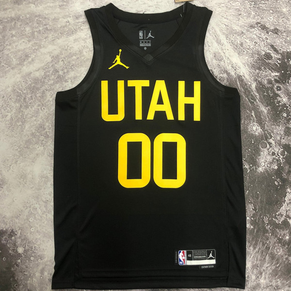 2023 Jazz CLARKSON #00 Black  NBA Jerseys