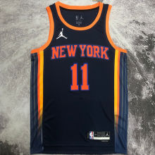 2023 NY Knicks BRUNSON #11 Black  NBA Jerseys