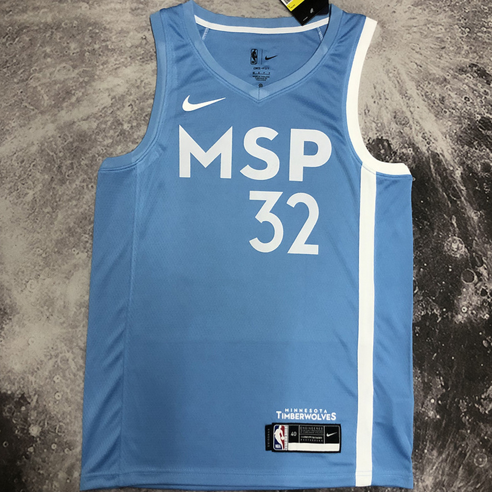 2023/24 Timberwolves TOWNS #32 Sapphire Blue NBA Jerseys