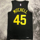 2023 Jazz MITCHELL #45 Black  NBA Jerseys