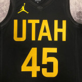 2023 Jazz MITCHELL #45 Black  NBA Jerseys