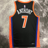 2023 NY Knicks ANTHONY #7 Black City Edition NBA Jerseys