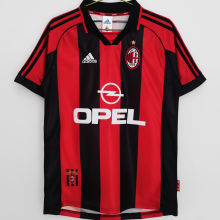 1998/99 AC Milan Home Retro Soccer Jersey