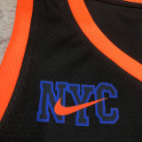 2023 NY Knicks ANTHONY #7 Black City Edition NBA Jerseys