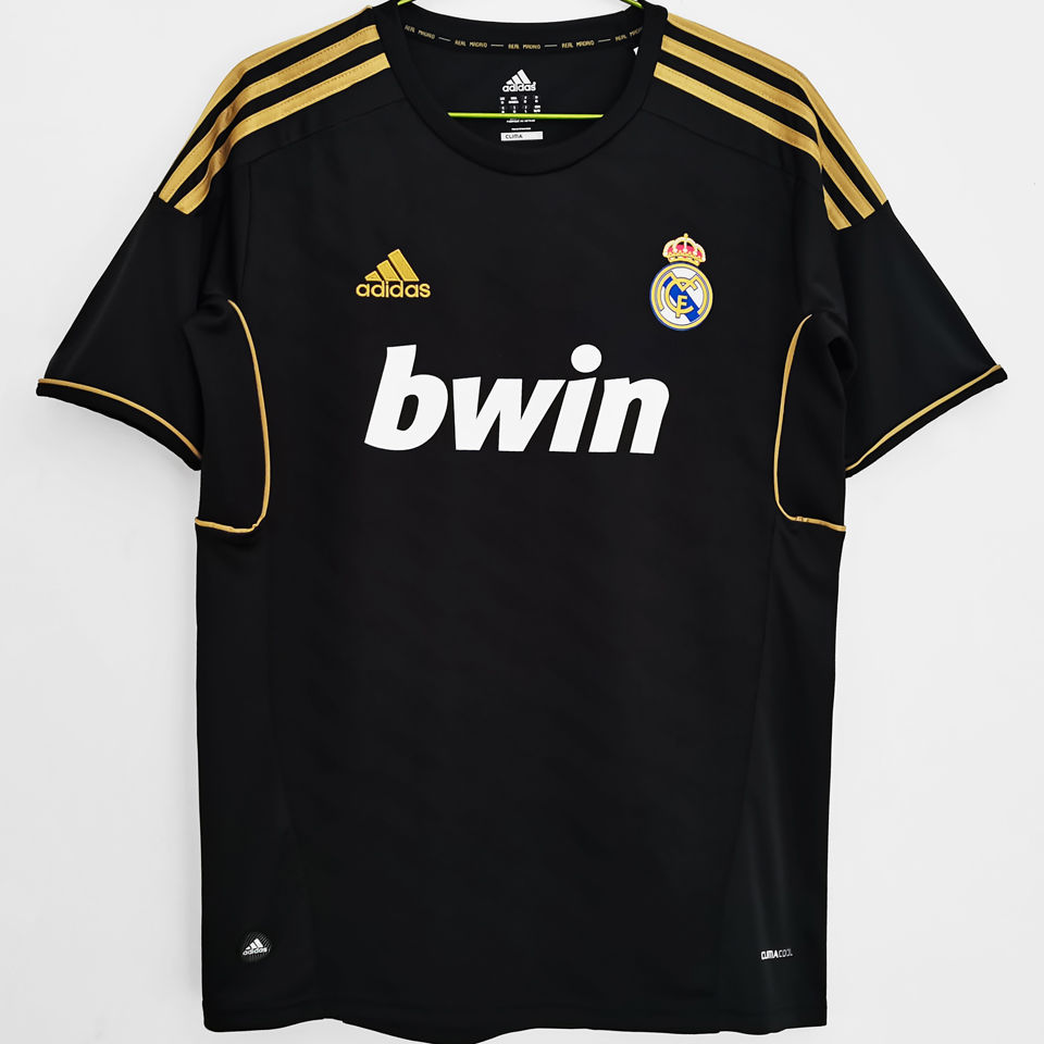 2011/12 RM Away Black Retro Soccer Jersey