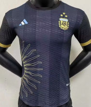 2023 Argentina Black Special Edition Player Version Jersey (3 Stars 3星)