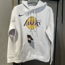 2023/24 Lakers  NBA White Hoody