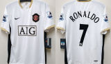 RONALDO #7 M Utd Away Retro Jersey 2006/07 (Have Patch 带双臂章 FA Premier League Font 英超字体 )