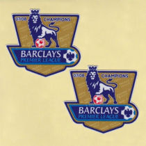 07/08 CHAMPIONS BARCLAYS PREMIER LEAGUE Flocking Patch  Two Pieces 植绒 旧款英超金章 一套2个  (You can buy it alone OR tell us which jersey to print it on. )