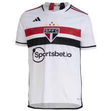 2023/24 Sao Paulo Home White Soccer Jersey