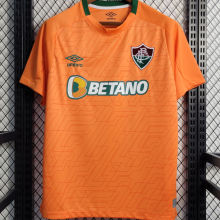 2022/23 Fluminense Orange Goalkeeper Fans Jersey