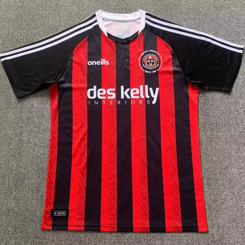 2023/24 Bohemians FC Home Fans Soccer Jersey