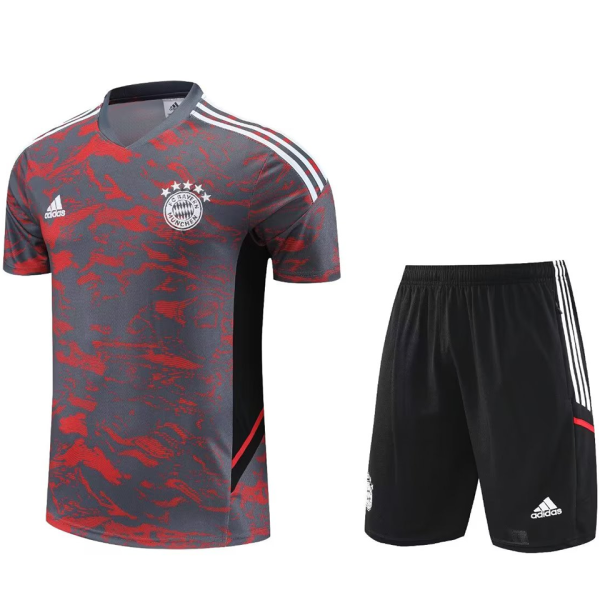 2023/24 BFC Red Grey Short Training Jersey(A Set)