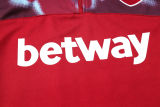 2023/24  West Ham Jujube Red Sweater Tracksuit