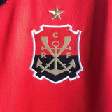 2008/09 Flamengo 3rd Red And Black Retro Soccer Jersey