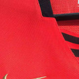 2008/09 Flamengo 3rd Red And Black Retro Soccer Jersey