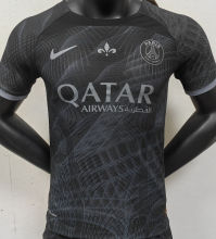 2023 PSG Black Player Version Soccer Jersey