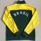 1982 Brazil Green Yellow Retro Jacket