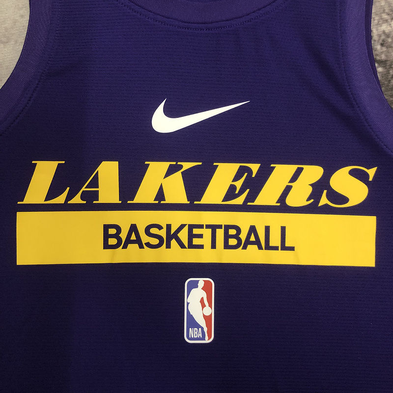 Vintage Nike Lakers reversible practice jersey.