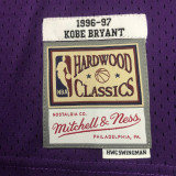1996/97 Lakers BRYANT #32 Retro Purple NBA Jerseys热压