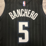 2023/24 Magic BANCHERO #5 Black City Edition NBA Jerseys