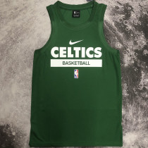 2023/24 Celtics Green Training Tank Top NBA Jerseys