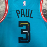 2023/24 Suns PAUL #3 Wathet City Edition NBA Jerseys