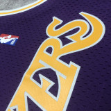 1996/97 Lakers BRYANT #32 Retro Purple NBA Jerseys热压
