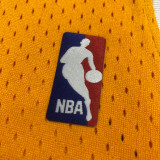 1984/85 Lakers JOHNSON #32 Retro Yellow NBA Jerseys热压