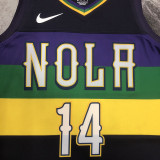 2023/24 Pelicans INGRAM #14 Black City Edition NBA Jerseys