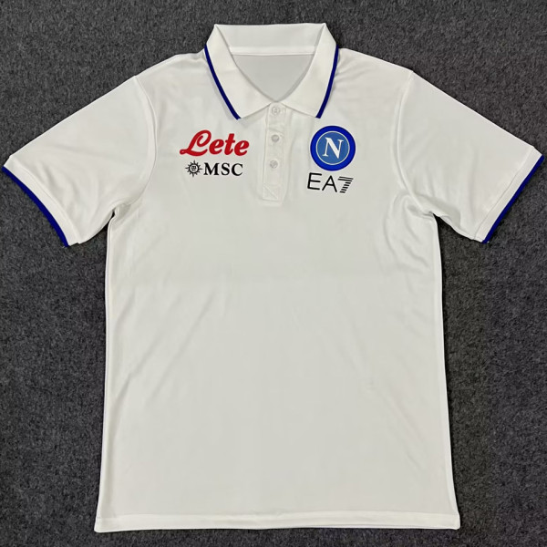 2023 Napoli White POLO Jersey