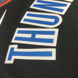 2023/24 KC Thunder WESTBROOK #0 Black City Edition NBA Jerseys