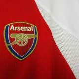 BERGKAMP #10 ARS Home Retro Jersey 2002/04  (Have Patch 带 2001-2002 金双臂章 FA Premier League Font 英超字体 ) ★★