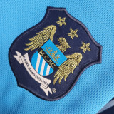 2001/02 Man City Home Blue Retro Soccer Jersey