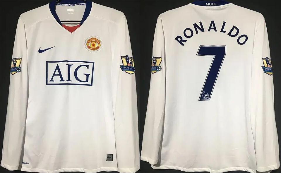 Manchester United Third RONALDO #7 Premier League Shirt 1 2008-2009