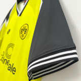 1995/96 BVB Home Yellow Retro Jersey