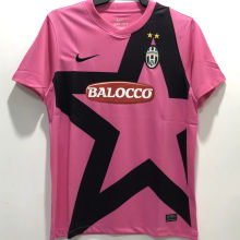 2011-2012 JUV Away Pink Retro Soccer Jersey