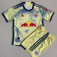 2023/24 New York Red Bull Away Goalkeeper Kids Soccer Jersey