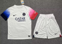 2023/24 PSG Away White Kids Soccer Jersey